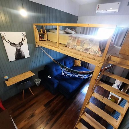 Quarto Mezanino Com Smarttv E Ar Itajaí Exteriör bild